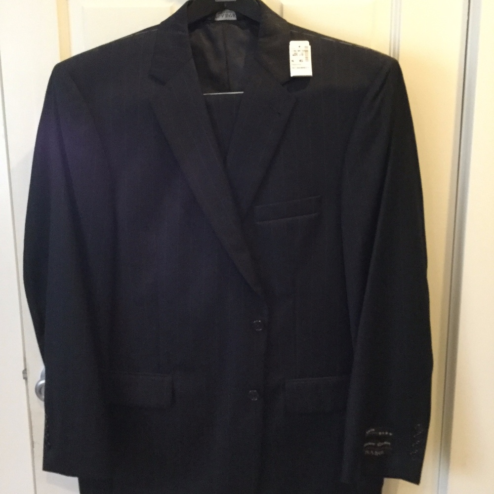 Jos.A.Bank Men's Striped Suit